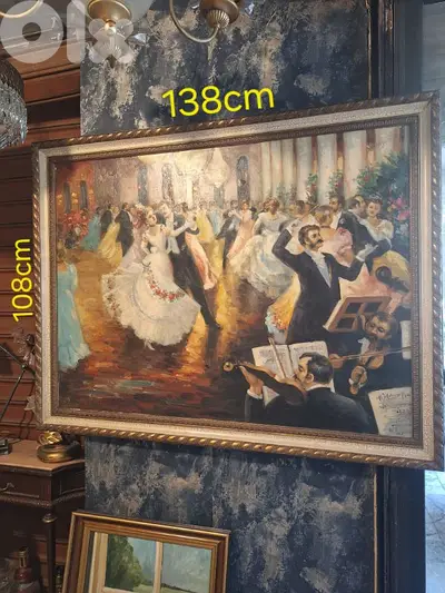 large oil painting