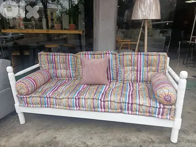 صوفا عربية مع فرش Arabic sofa