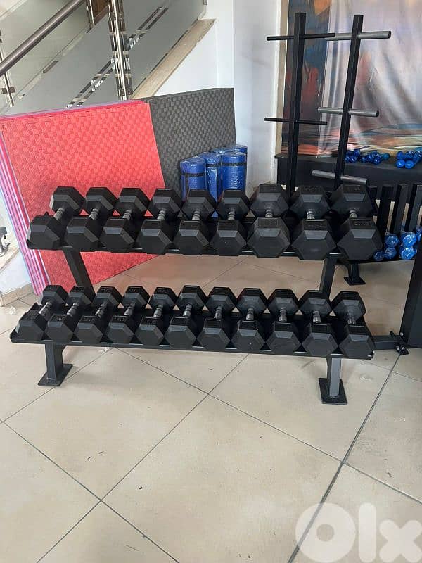 Hexagon/ dumbbells 0