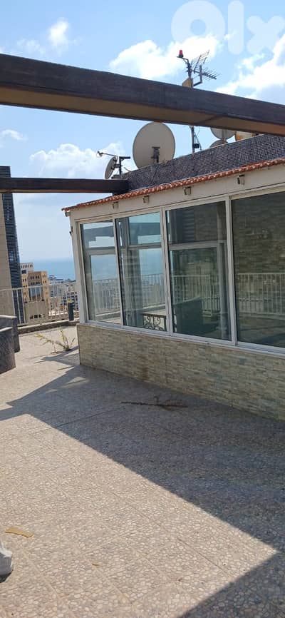 APARTMENT & ROOFTOP FOR SALE IN TALLET EL KHAYAT | SEA VIEW