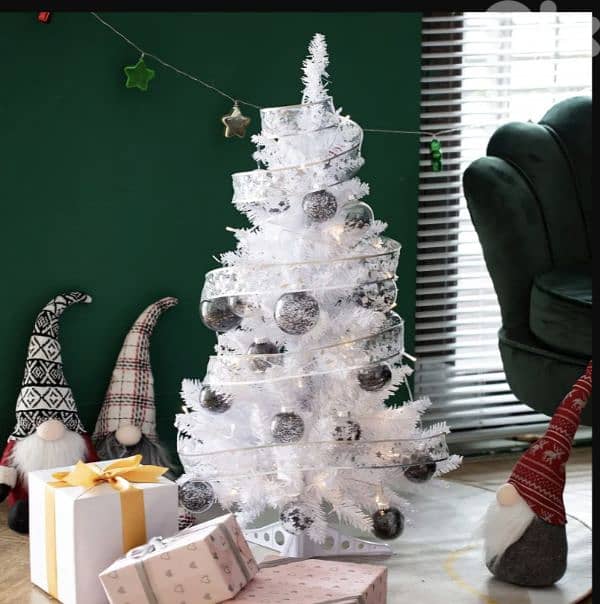 60cm Mini Christmas Tree with 24 colored balls/4$ delivery 4