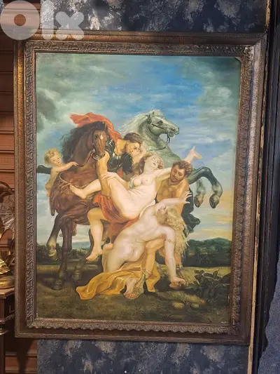 large european oil painting