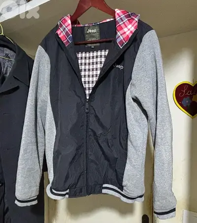 JEEP hooded jacket unisex