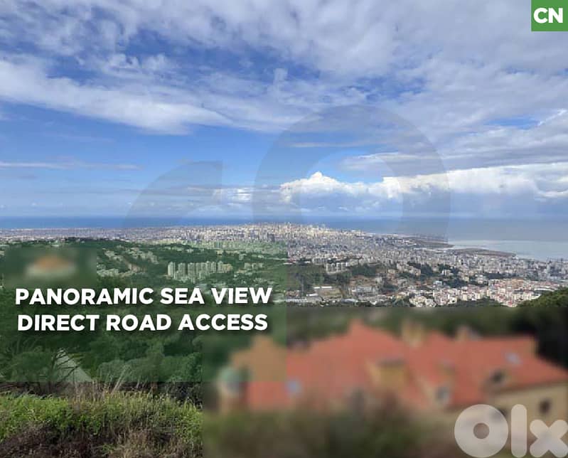 3 plots- Prime Panoramic View Land in Prime Ain Saadeh REF#CN128999 0