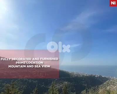 Fully decorated and furnished,Mountain, sea view, mastita REF#NI129015