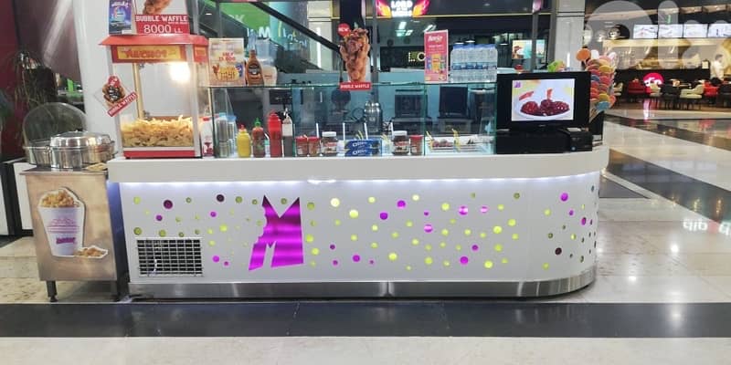 FOR SALE – Complete Indoor Food Kiosk – $2000 1