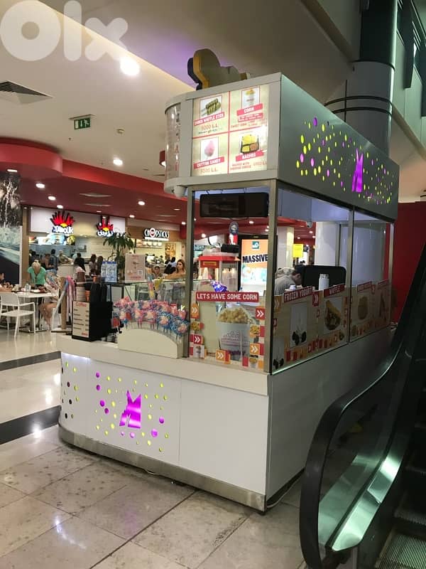 FOR SALE – Complete Indoor Food Kiosk – $2000 2