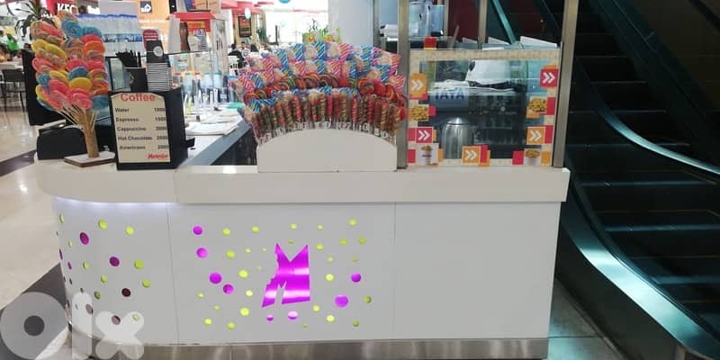 FOR SALE – Complete Indoor Food Kiosk – $2000 3