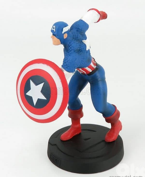 Captain America Plastic Figure Scale 1/16 0
