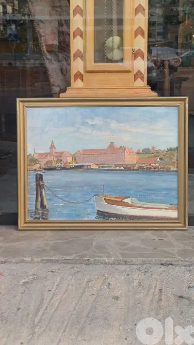 لوحة رسم زيتي اوروبية