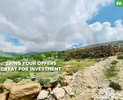 Industrial land of 4300 sqm in Bazioun, Jbeil/بزيون، جبيل REF#EK129040