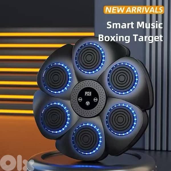 Music Boxing Machine 6 Hits 40cm bluetooth rechargeable 0
