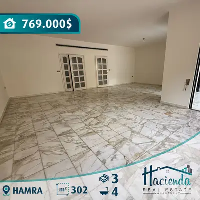 Prime Location Apartment For Sale In Hamra