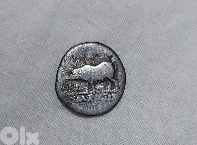 Ancient Roman Silver coin denarius Emperor  Vespesian year 69_79 AD 1