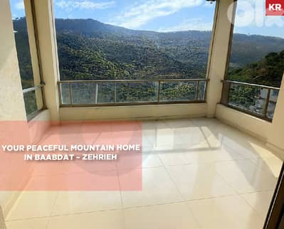 Apartment with panoramic mountain view in Baabdat-Zehrieh REF#KR129123