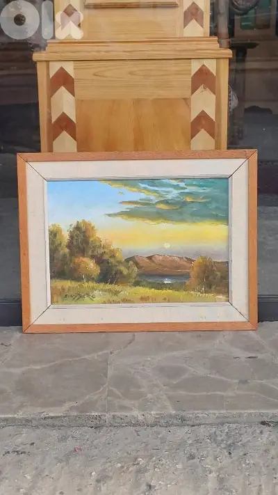 لوحة رسم زيتي اوروبية