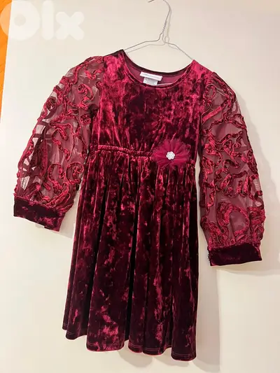 Red dress for Christmas. Size 7