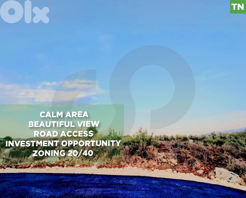 Road Access – Beautiful View – Calm Area – Koura REF#TN129145 0