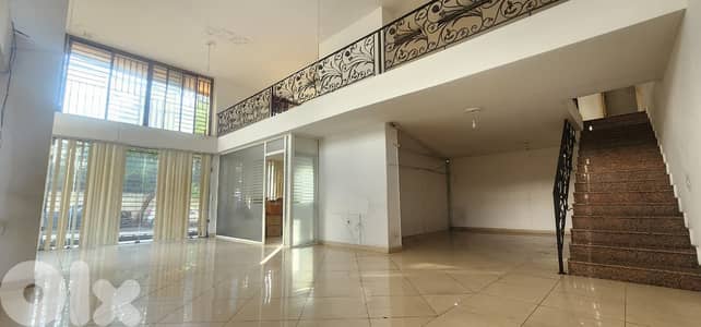 L19795 - A Duplex Shop For Rent in Ain Remmaneh