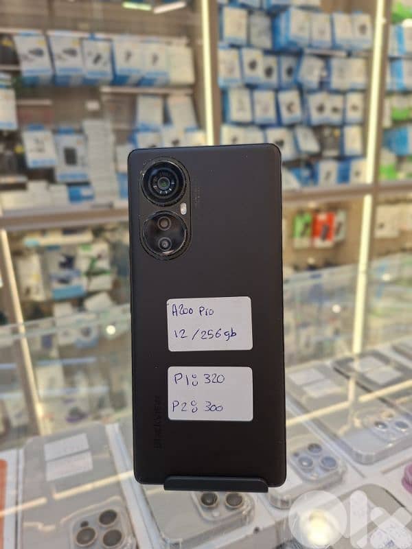 Used black view a200 pro 12/256 gb black 0