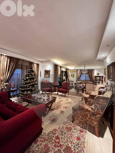 Fully Decorated, 120 SQM Terrace, Prime Location- Rabieh  REF#RK129167