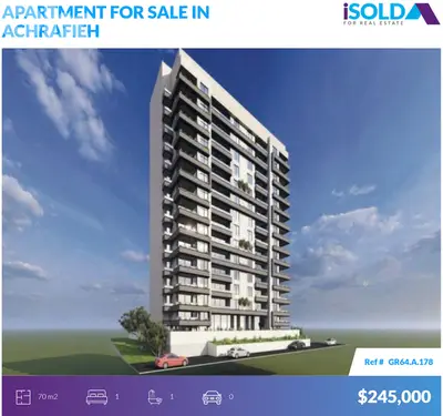 Under construction+Payment facilities 4sale in Achrafieh - الأشرفية