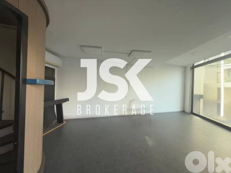 L19800 - 80 SQM Shop For Rent in Achrafieh, Sassine 0
