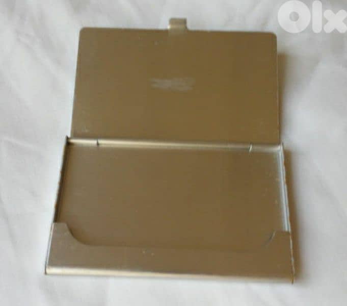 Vintage visit card holder - Not Negotiable 1