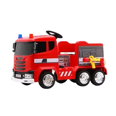 Fire Truck For Kids With Battery Powered Wheel 12V, 7AH - شاحنة إطفاء Fire Truck For Kids With Battery Powered Wheel 12V, 7AH - شاحنة إطفاء
