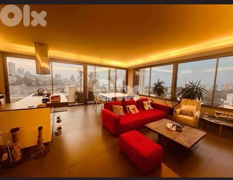 New Building Rooftop 100m One Bedroom+100mTerrace Mar Mkhayel BOB 0