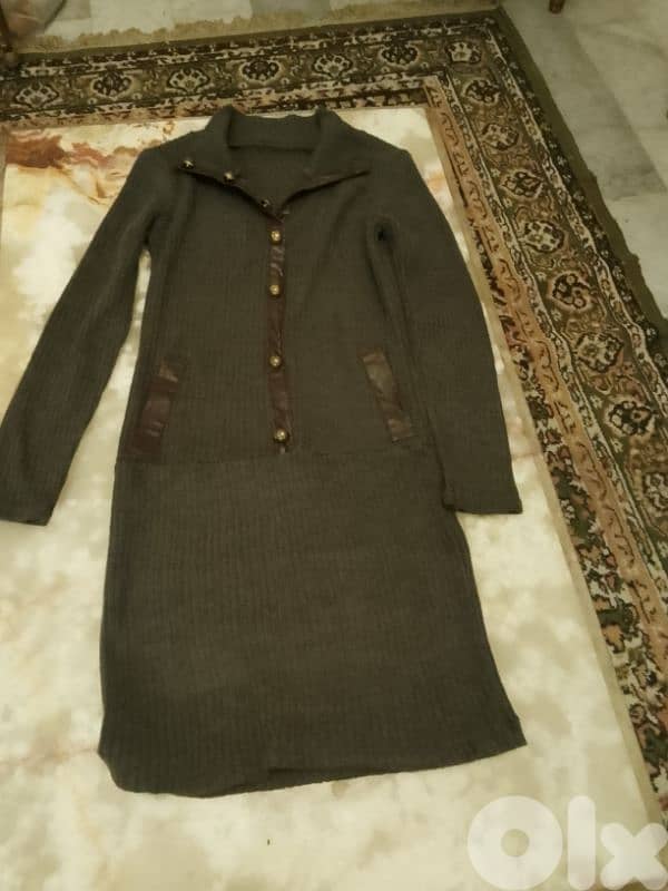 فساتين صوف wool dresses 16