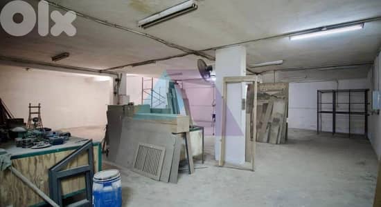 423m2 Warehouse+Office 4sale in Mar Rukuz-Dekwaneh-مستودع في مار روكز