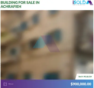 700m2 Great investment opportunity 4sale in Achrafieh-مبنى في الأشرفية