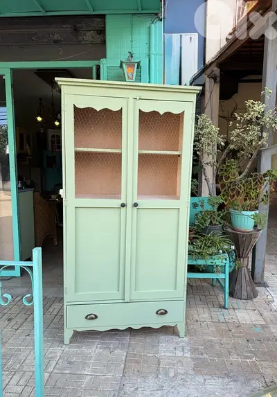rustic cabinet