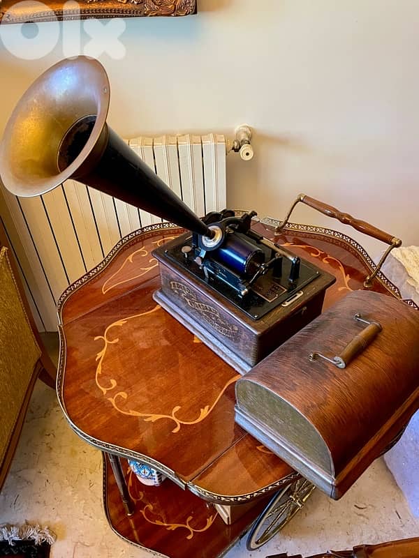 Rare Edison Phonograph mod. 1892 1