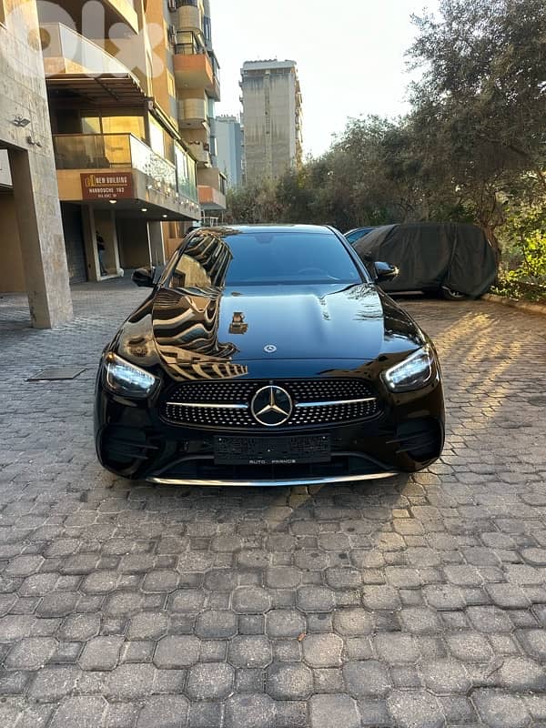 Mercedes E 350 AMG-line 2021 black on black (clean carfax) 0
