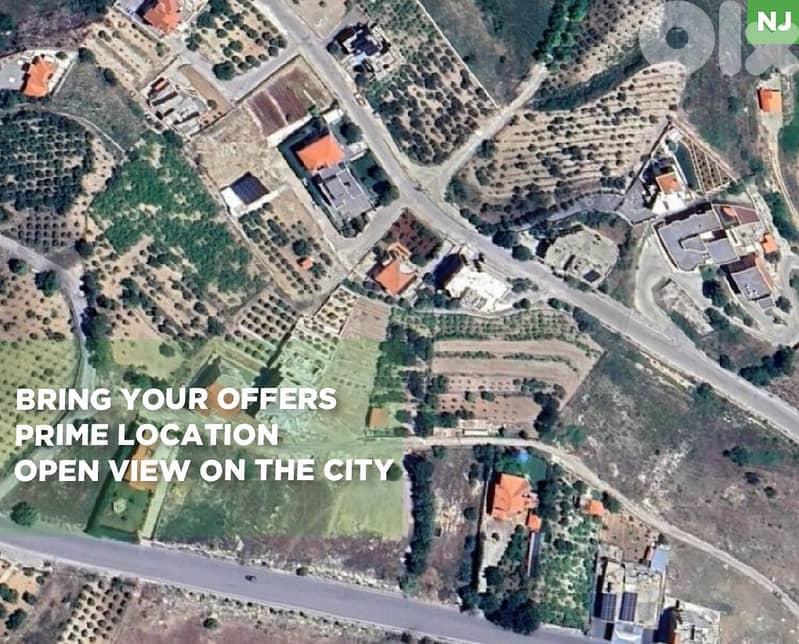 1185 sqm plot of land in dhour, Zahle REF#NJ123357 0