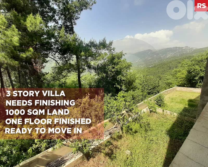 3 story villa in hsoun jbeil on 1000 sqm land REF#RS110984 0