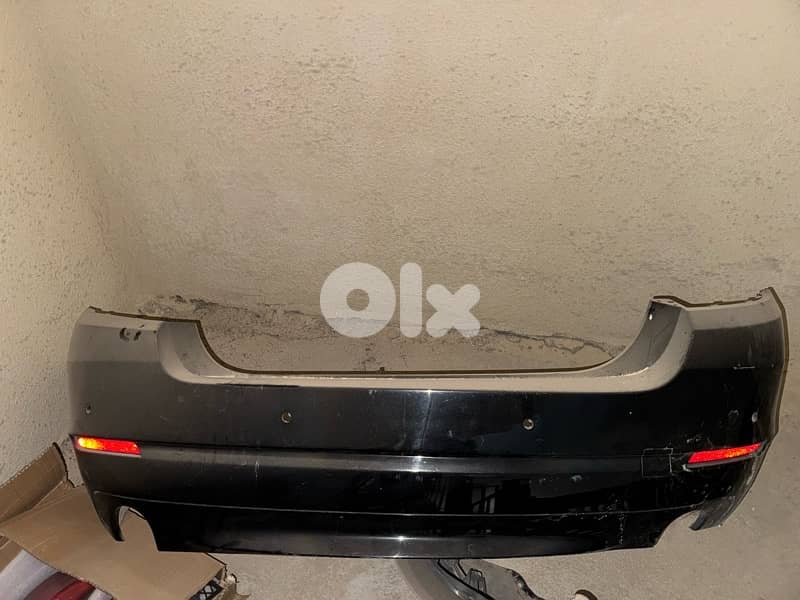 bmw f10 535i front and rear bumper with rear lights 0