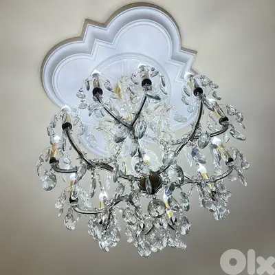 Pair of original Marie Thérèse chandeliers in excellent, like-new