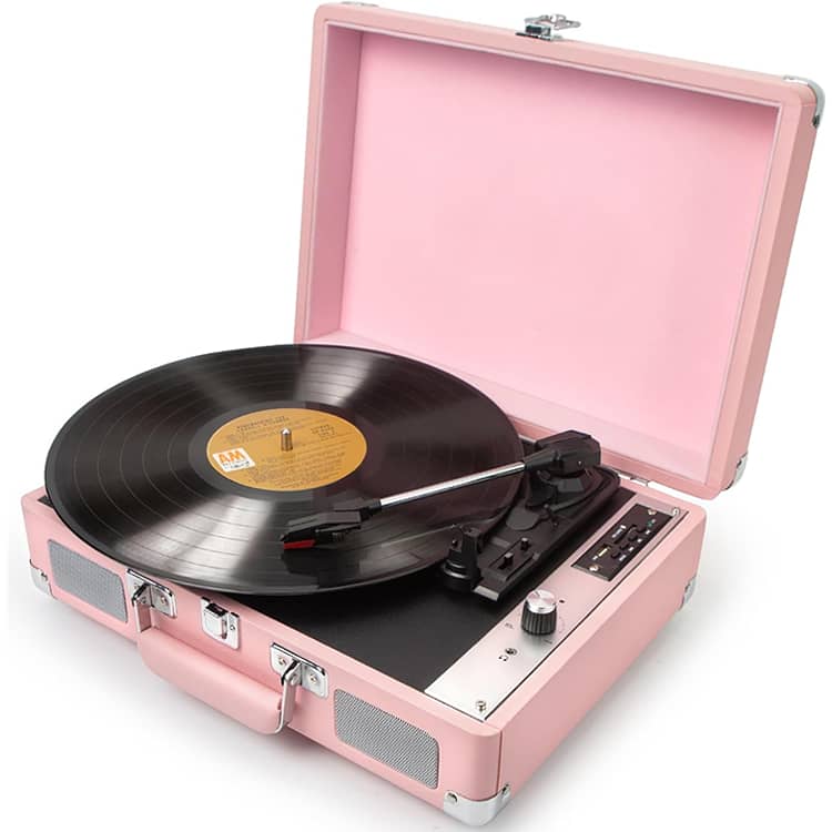 Vintage Vinyl Record Player 0