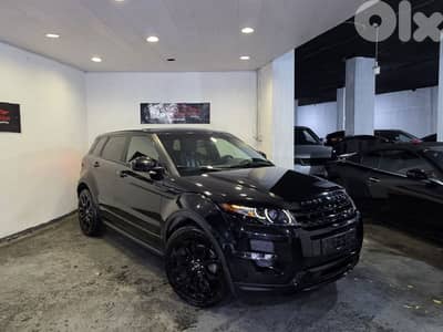 2015 Range Rover Evoque Real DYNAMIC Black/Black Clean Carfax Like New