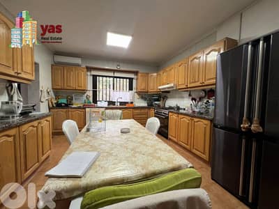 Kfarhbab 375m2 | Furnished/Equipped | Partial Sea View | Decorated|IVK