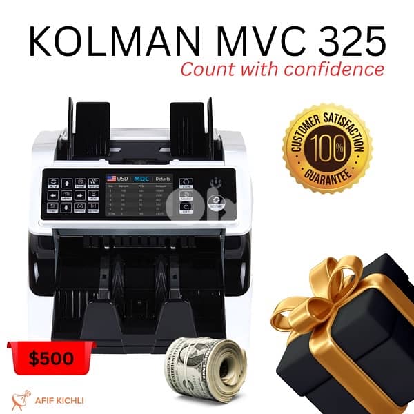 Kolman Money Counters USD-EURO-LBP 1