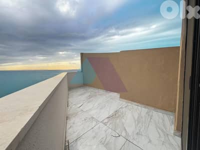 50m2 furnished Chalet+terrace+sea view 4sale in Halat - شاليه في حالات