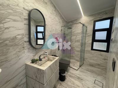50m2 furnished Chalet+terrace+sea view 4sale in Halat - شاليه في حالات