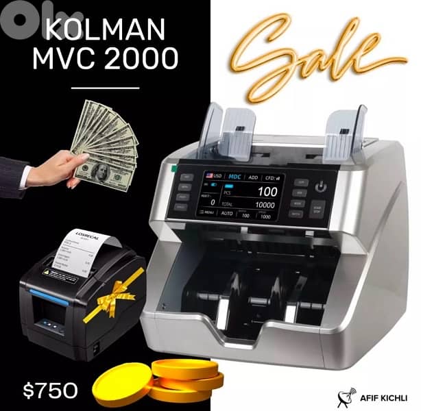 Kolman Money Counter USD-EURO-LBP-GBP 0