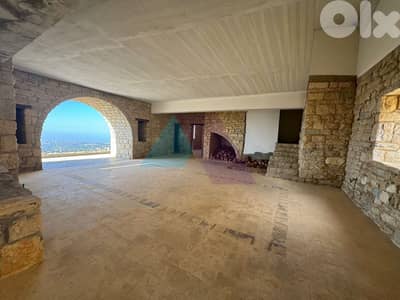 Spacious Stone 1190m2 Villa+garden+mountain view 4Sale in Lehfed/jbeil