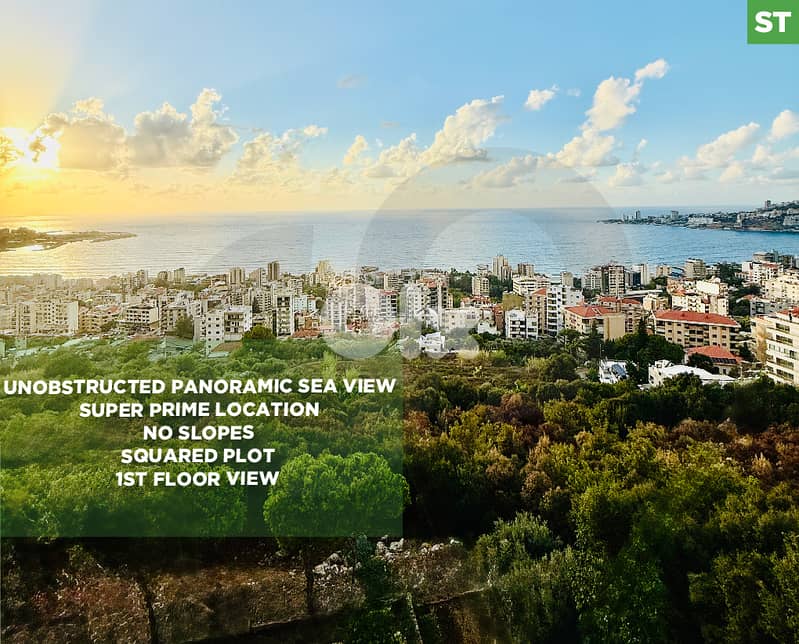 Unobstructed panoramic sea view, keserwan, sahel alma REF#ST129335 0