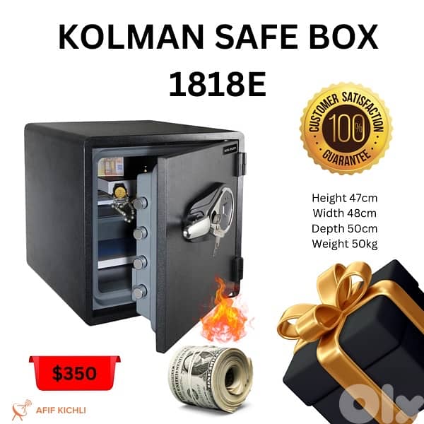 Kolman Safe/Box New all Sizes 0